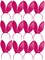 Set Of 12 9.5" Hot Pink Satin Easter Bunny Rabbit Costume Ears Costume Accessories